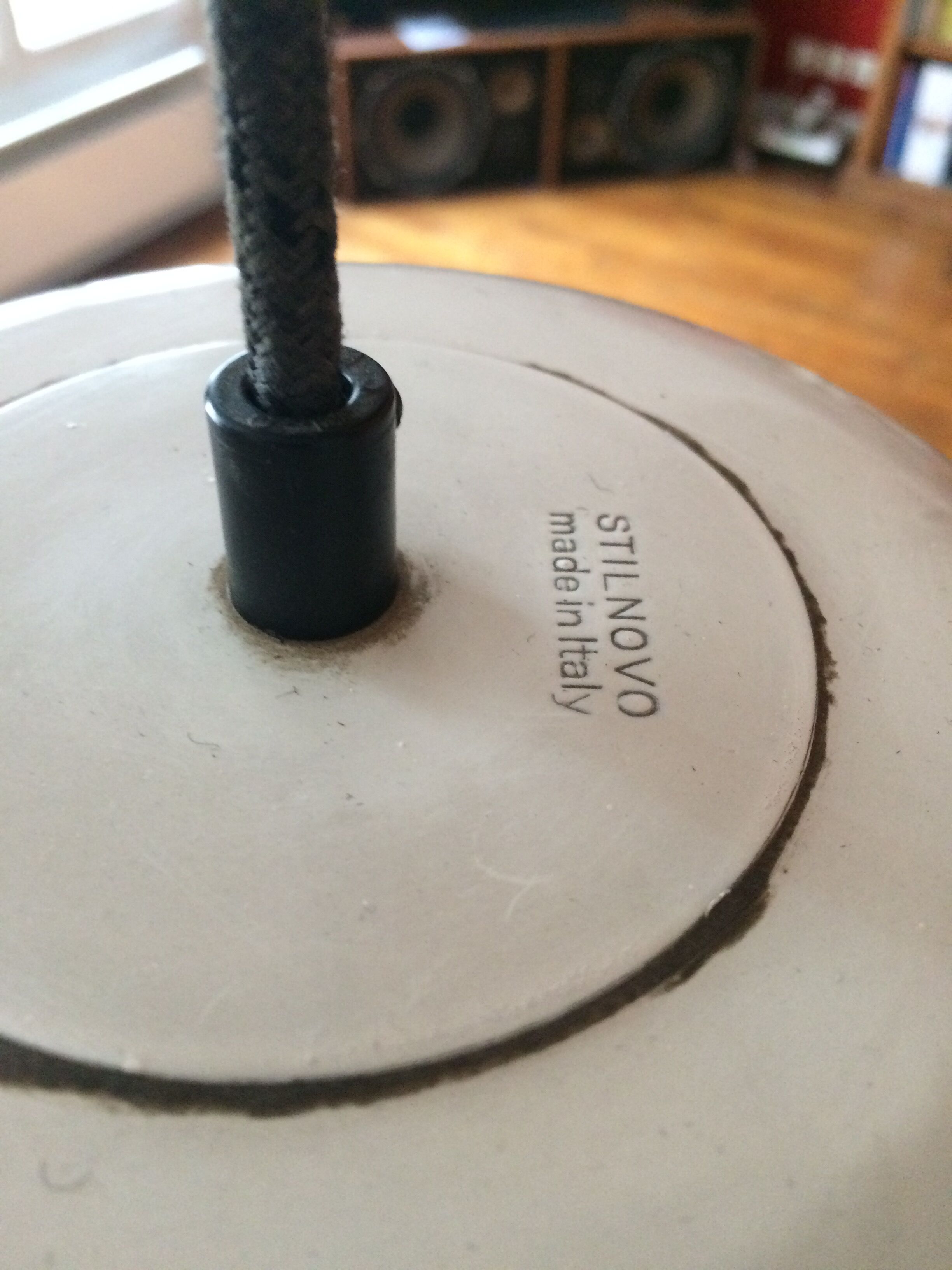 Hanging lamp campana stilnovo