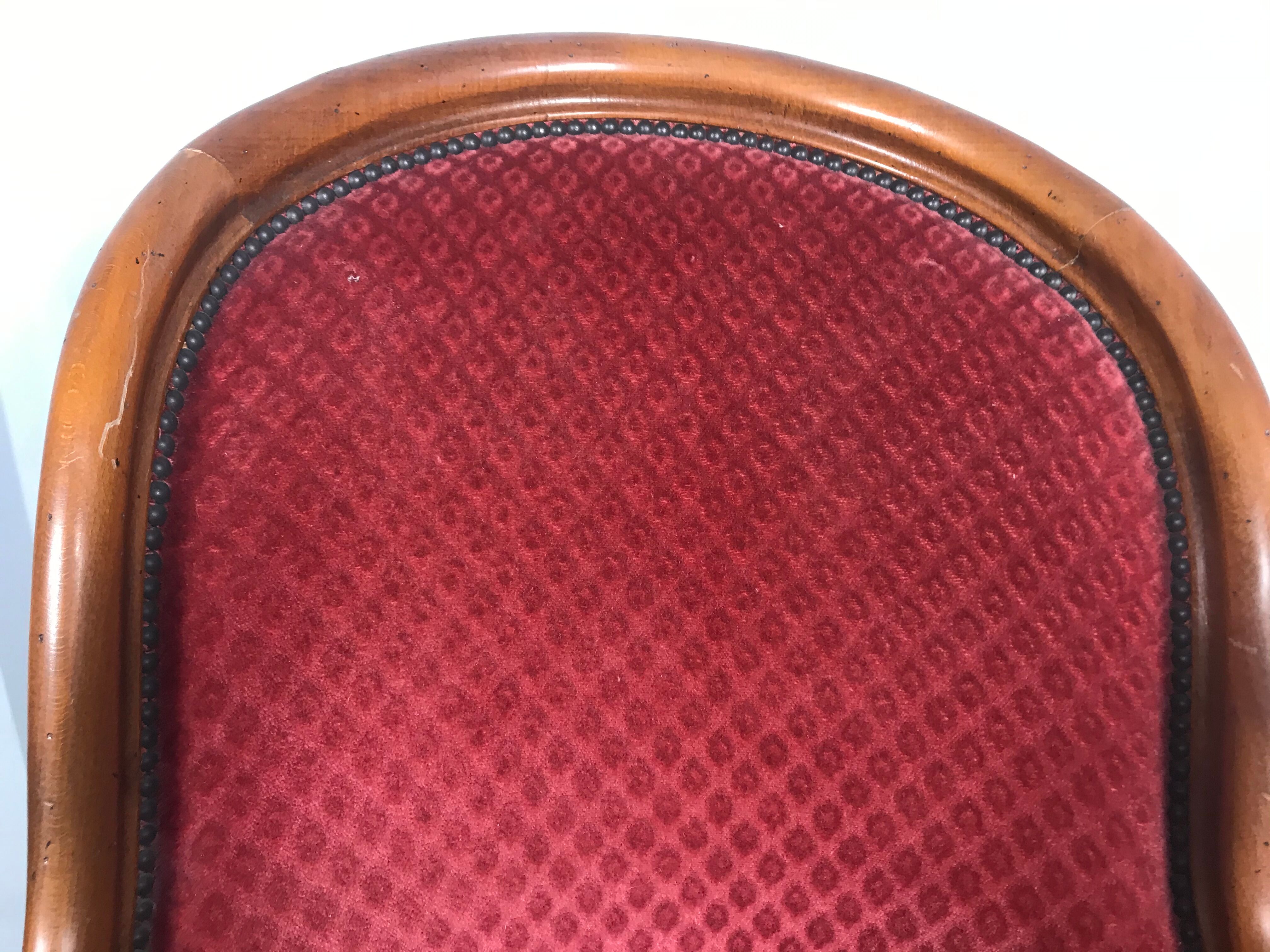 Fauteuil gondole Louis XV