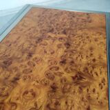 Elm burl coffee table