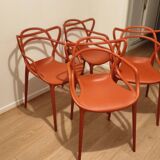 Set of 4 Kartell chairs