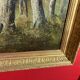 Barbizon School signed, 19th century oil on canvas representing a landscape