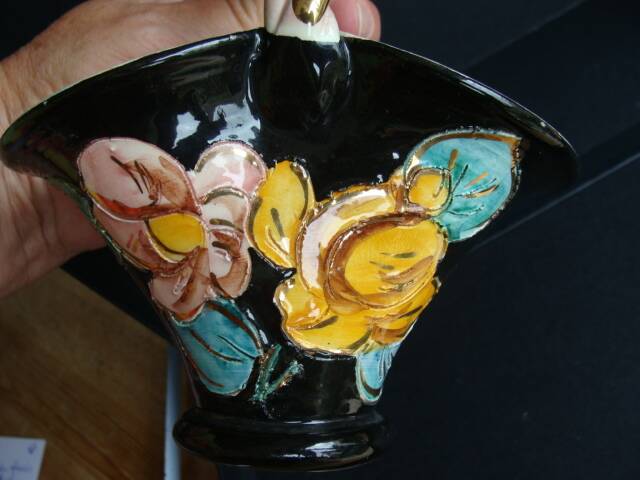 Vallauris ceramic basket