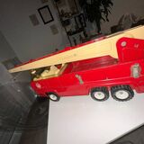 Camion de pompier tonka grand format, jouet ancien