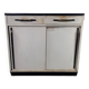 Kitchen sideboard in weathered Formica