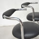 4 chaises Cobra par Giotto Stoppino, 1960