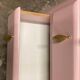 Commode restaurée Vintage 1960 rose