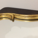Miroir rocaille doré à la feuille d’or 43x70cm
