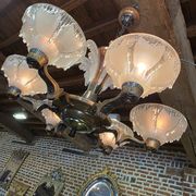 Ezan Art Deco 6-light chandelier
