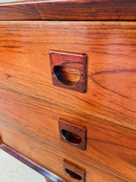 Commode vintage danoise en palissandre, style milieu du siècle, de la marque Brouers, années 1960