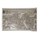 Gravure XIXème / Plan de Paris / Plan de Visscher