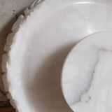 Alabaster fruit bowl from the 70s