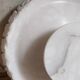 Alabaster fruit bowl from the 70s