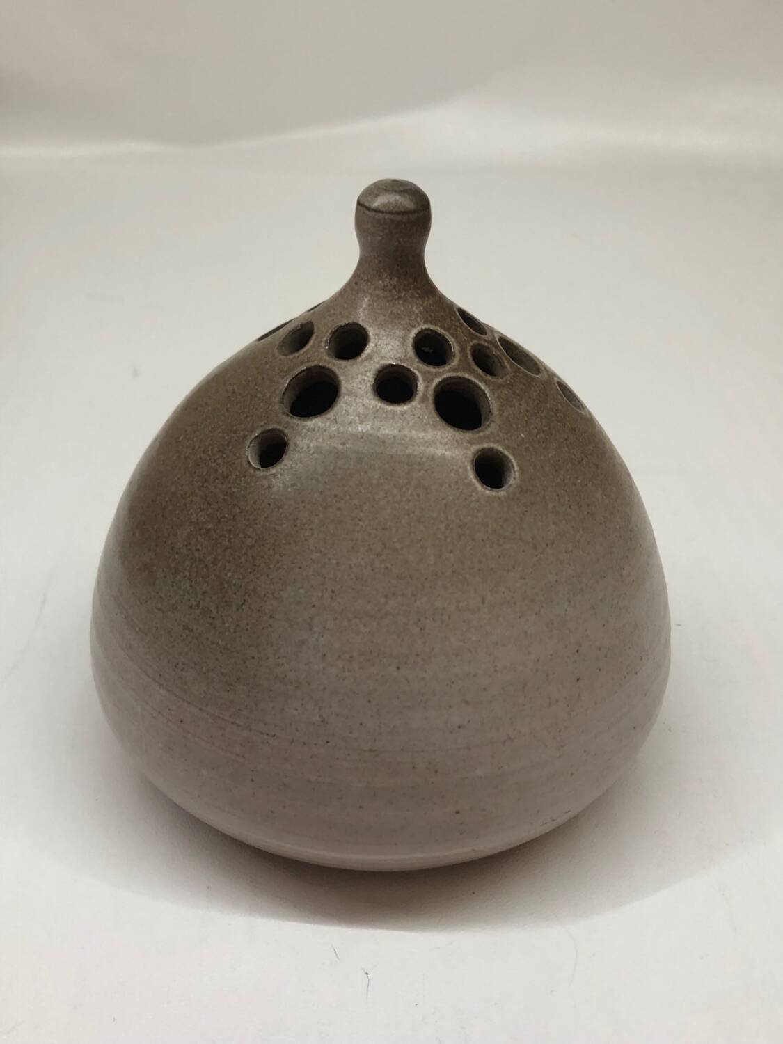 Flower frog vase by Françoise Henry