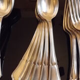 24 cutlery forks and spoons ercuis 20th