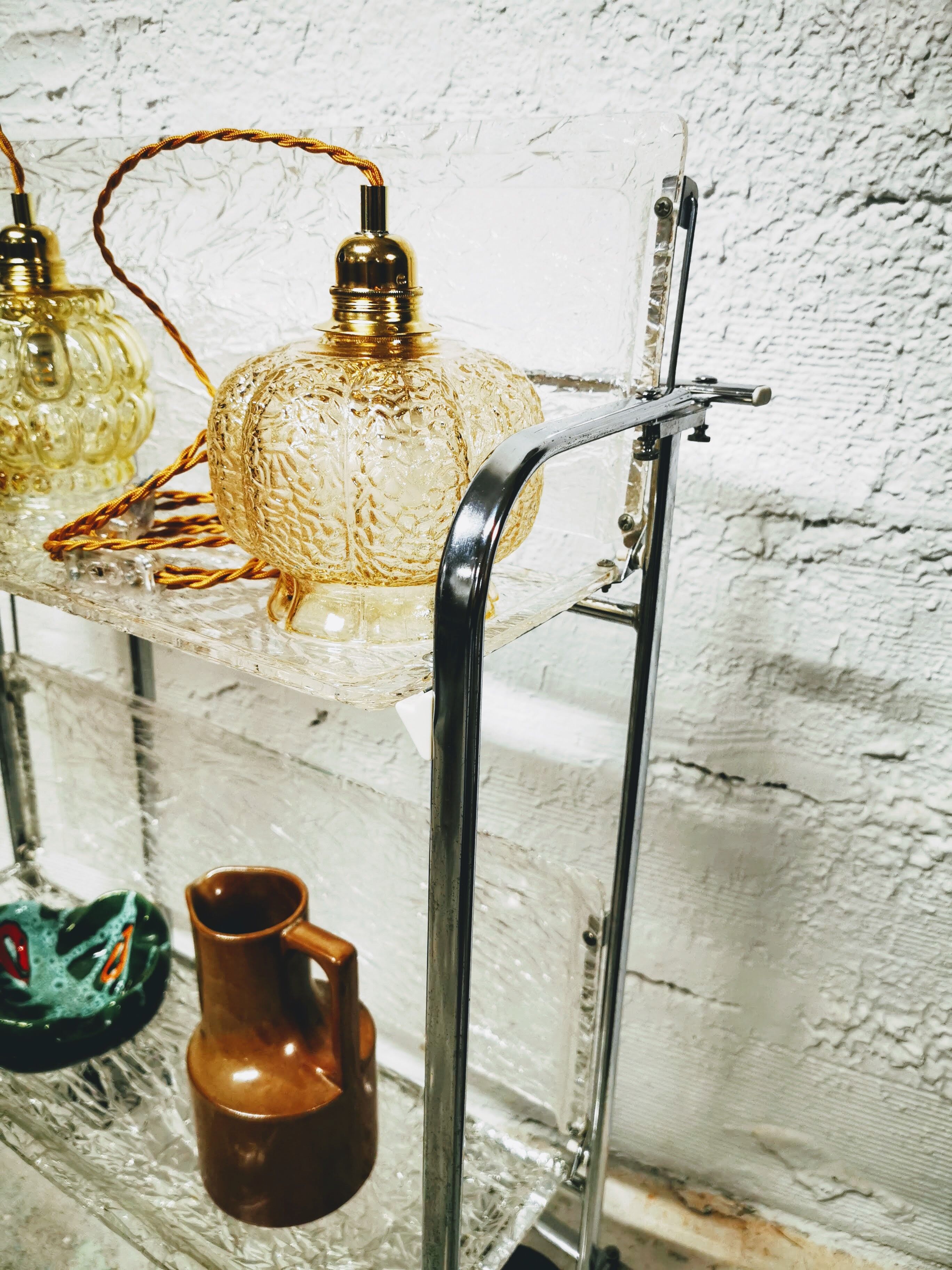 Vintage wheeled dessert