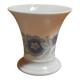 Wedgwood Bone China, small porcelain vase with floral decoration.