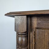 Brutalist sideboard in the spirit of Dudouyt.