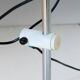 Mid Century Modern White Metal Floor Lamp by Elio Martinelli, 1970s