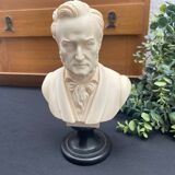 Resin bust of Wagner signed A. Giannelli Sculpture Year 60