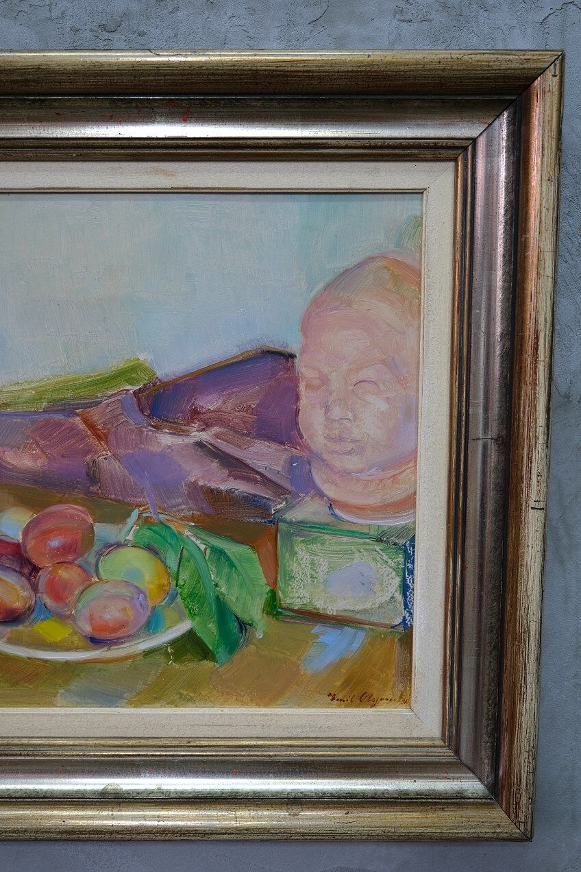 Emil Johan Olsson  (1890-1964), Swedish Modern Painting, 1945, Oil on Panel