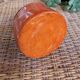 Orange leather box
