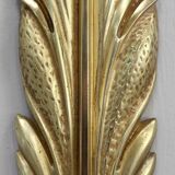Paire d’appliques en bronze doré – 1950