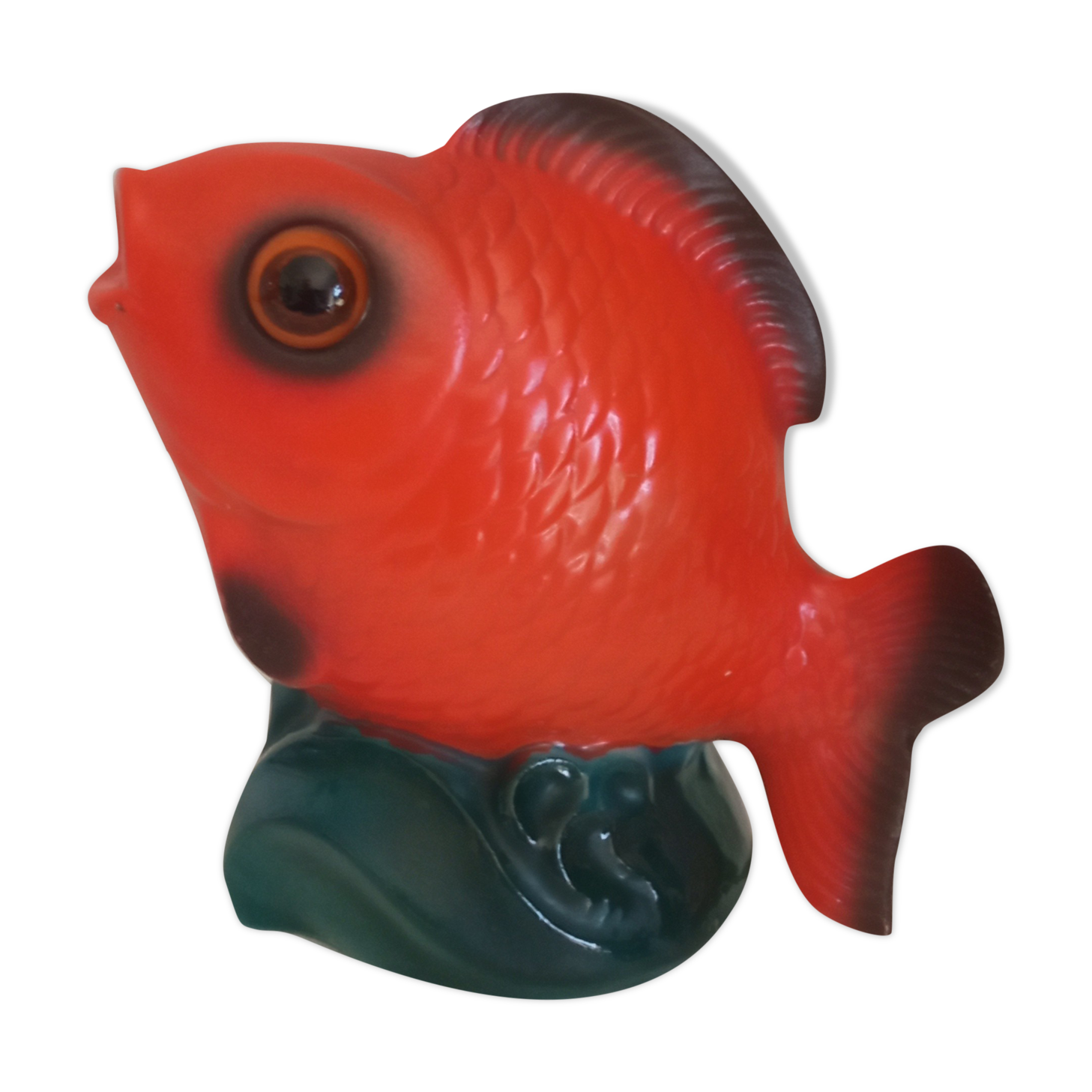 Vintage fish lamp