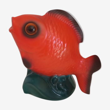 Vintage fish lamp