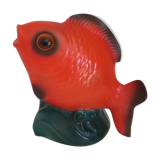 Vintage fish lamp