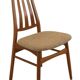 Set van 4 teck deense Vamdrup eetkamerstoelen 'Rudbol'