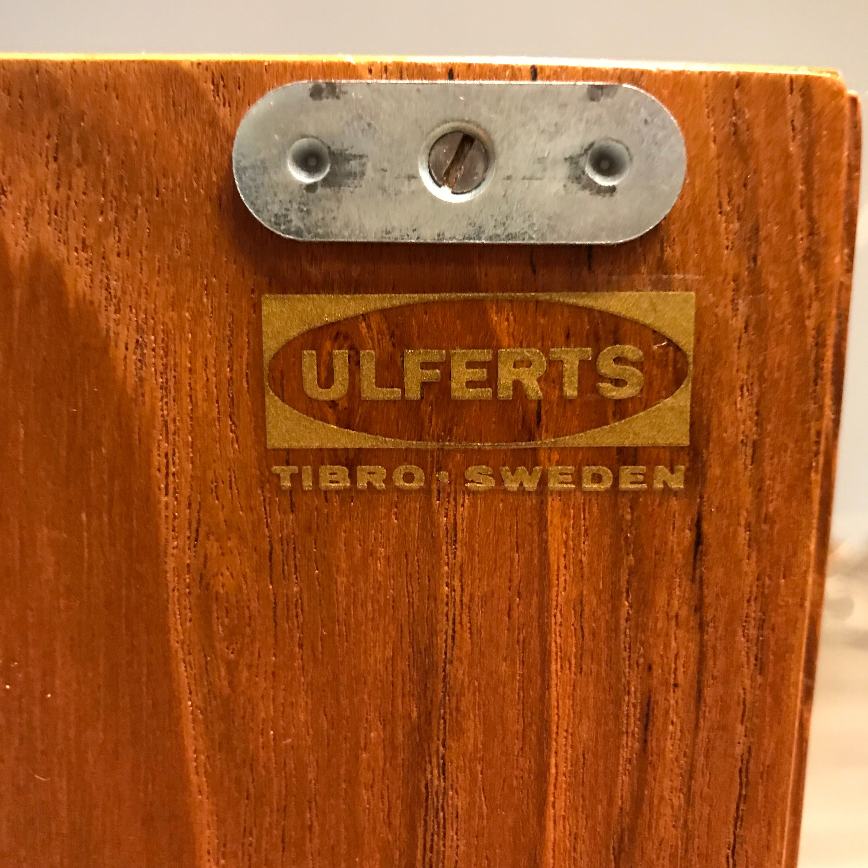 Sideboard long vintage teck Ulferts Sweden 60/70’