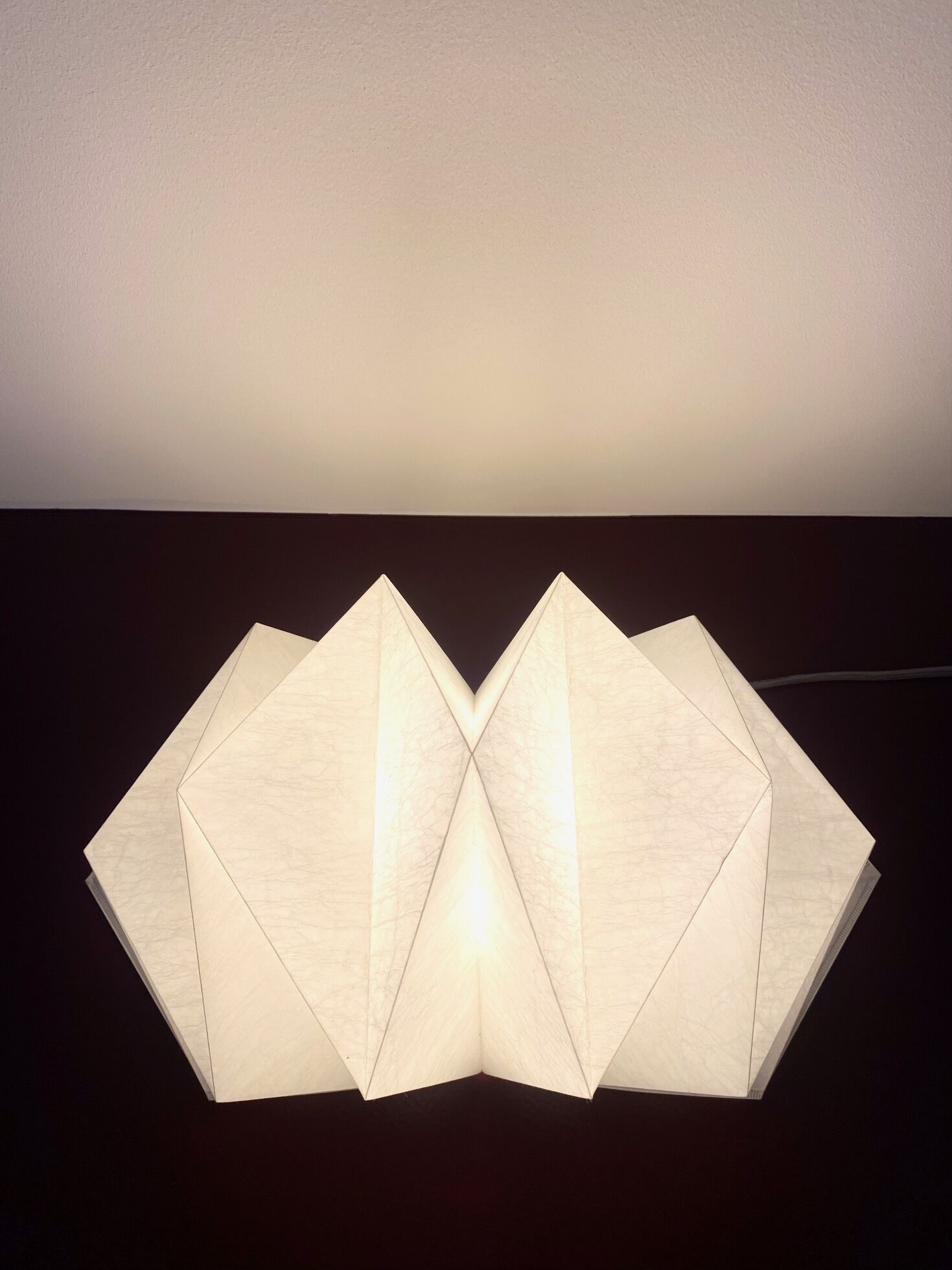 Lampe Hoshigame par Issey Miyake pour Artemide, 2012