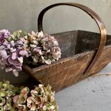Wooden picking basket