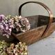 Wooden picking basket