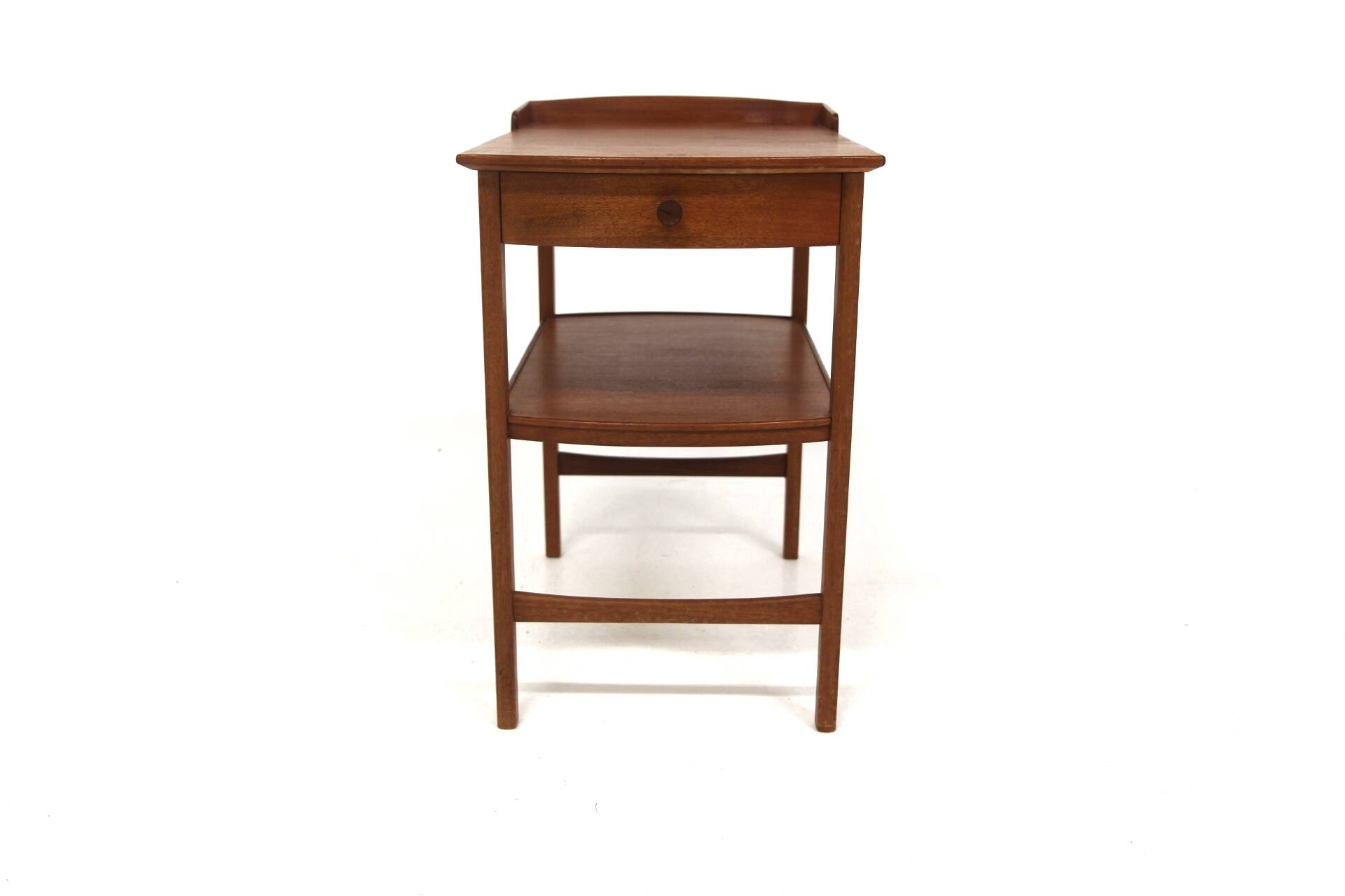 "Birgitta" bedside table in mahogany, Carl Malmsten, Sweden, 1960