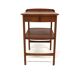 "Birgitta" bedside table in mahogany, Carl Malmsten, Sweden, 1960