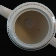 Cafetière, verseuse ancienne en faïence de Gien, modèle Valence