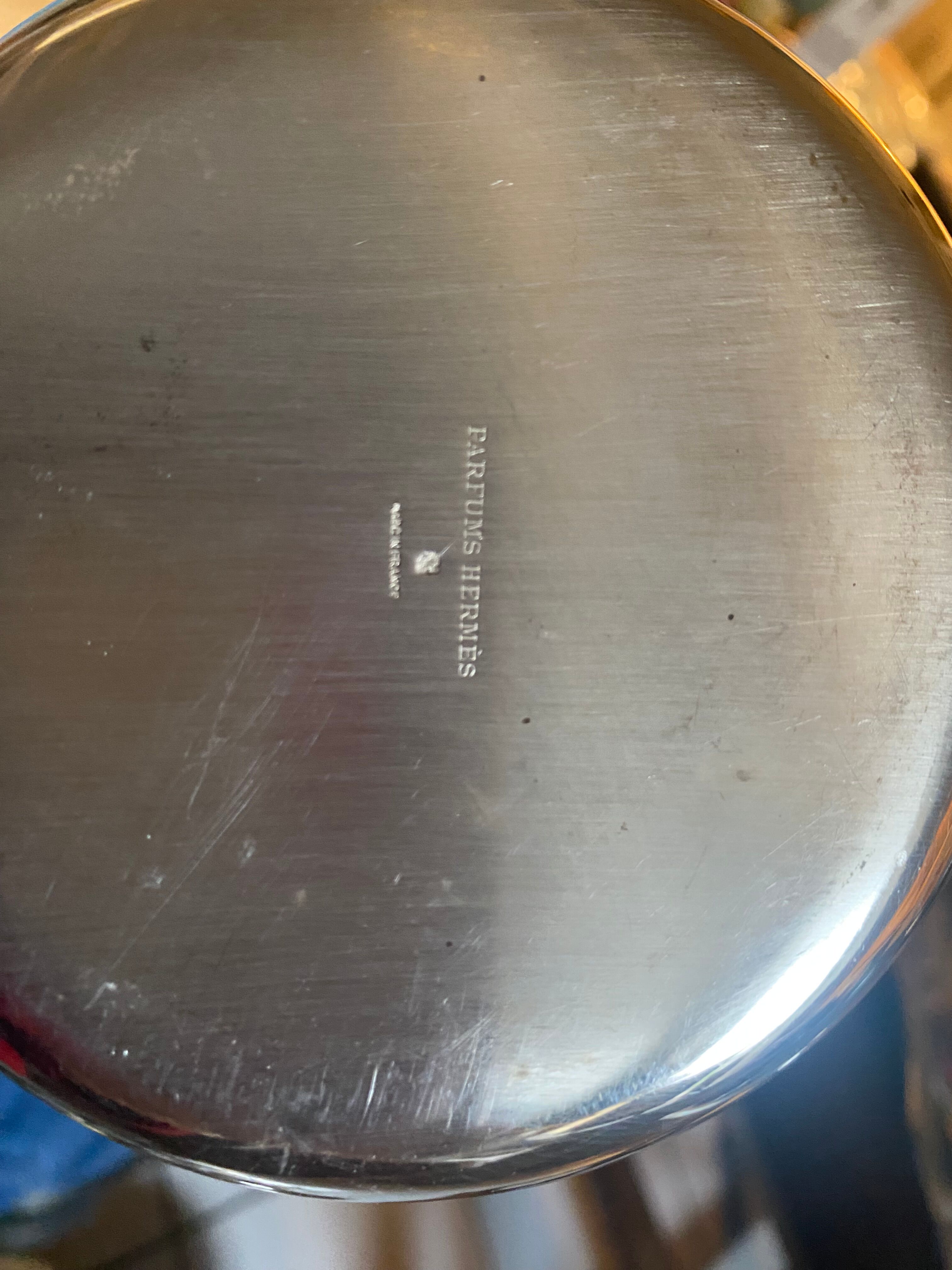 Pair of Hermès perfume bowls