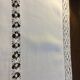 Old furniture top embroidery with spindle