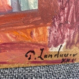 Portrait of a seated woman by Patrice Landauer