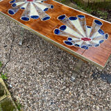 Ceramic coffee table Space Age 1970s