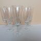 Service 24 pieces vintage foot glasses 70s