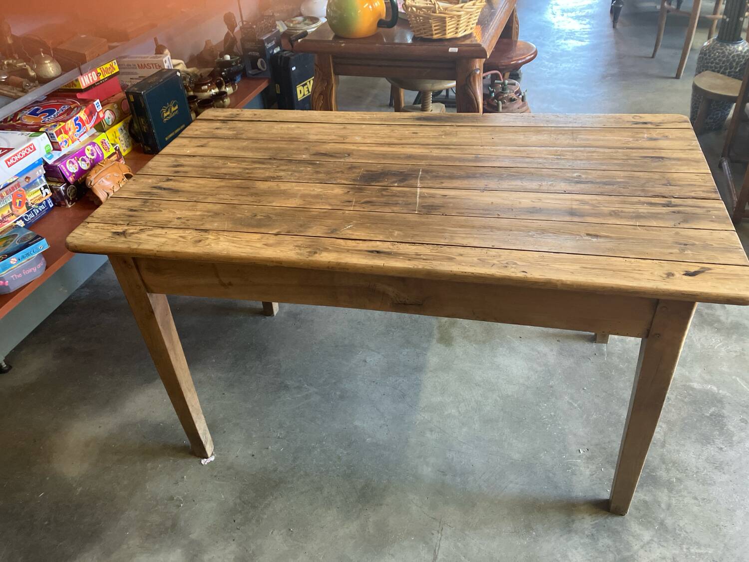 Table de ferme vintage