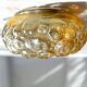 Glass flush mount ceiling or wall light by Helena Tynell