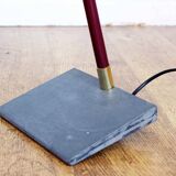 Modernist carbon floor lamp