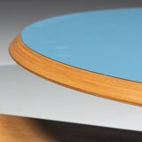 Memphis Geometric Coffee Table, Italy, 1980s