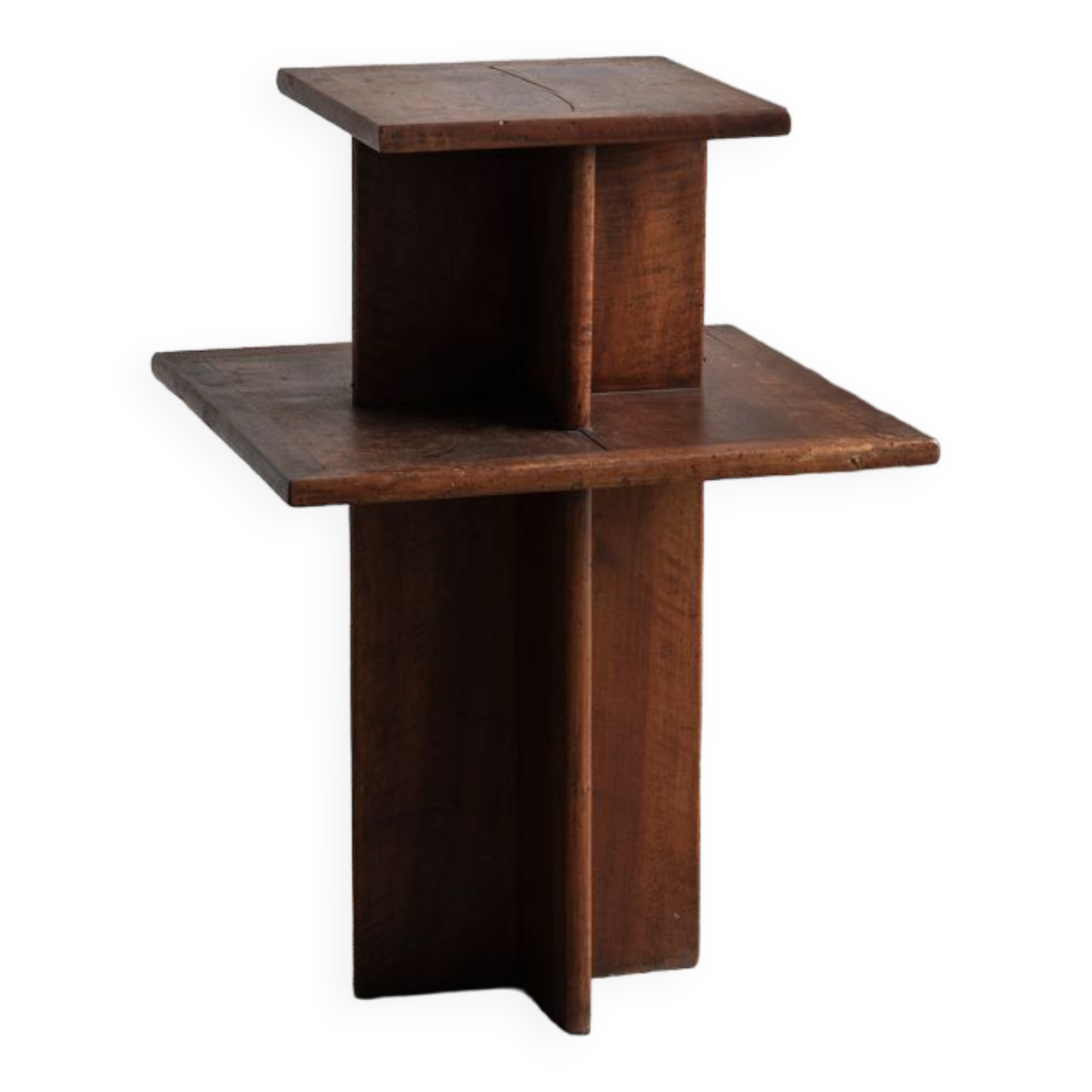 Pied de stalle, display side table in art deco style, France, 1940s