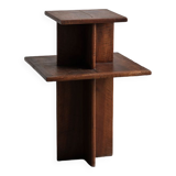 Pied de stalle, display side table in art deco style, France, 1940s