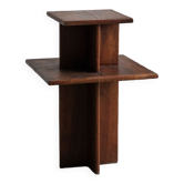 Pied de stalle, display side table in art deco style, France, 1940s