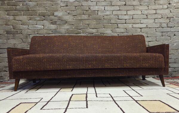 Canapé, daybed scandinave convertible années 1970